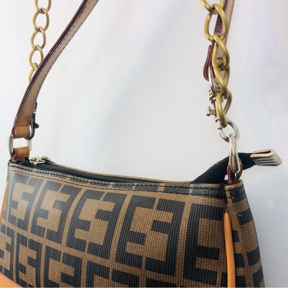 Trendy Black Brown Crossbody Bag - Picture 14 of 16